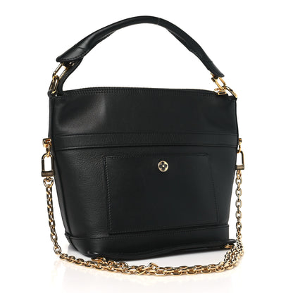Louis Vuitton Calfskin Monogram Cruiser PM Black 3 of 9