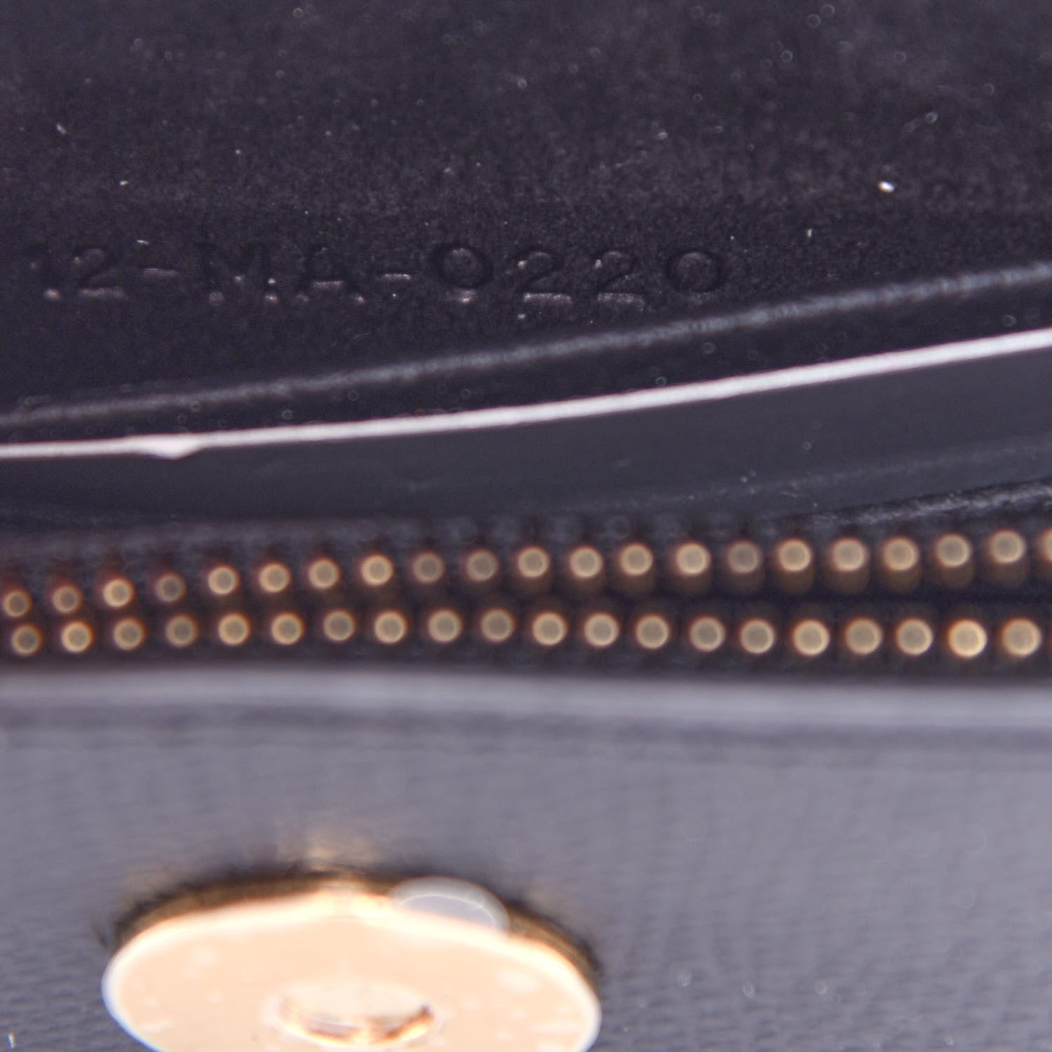 Christian Dior Grained Calfskin Saddle Belt Bag Black 7 of 11