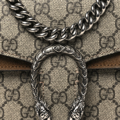 Gucci GG Supreme Monogram Mini Dionysus Shoulder Bag Taupe 8 of 15