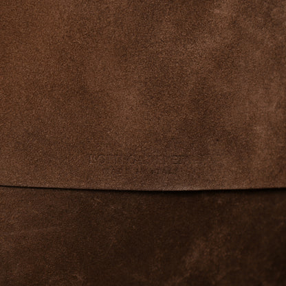 Bottega Veneta Suede Maxi Intrecciato Tote Brownie 7 of 10