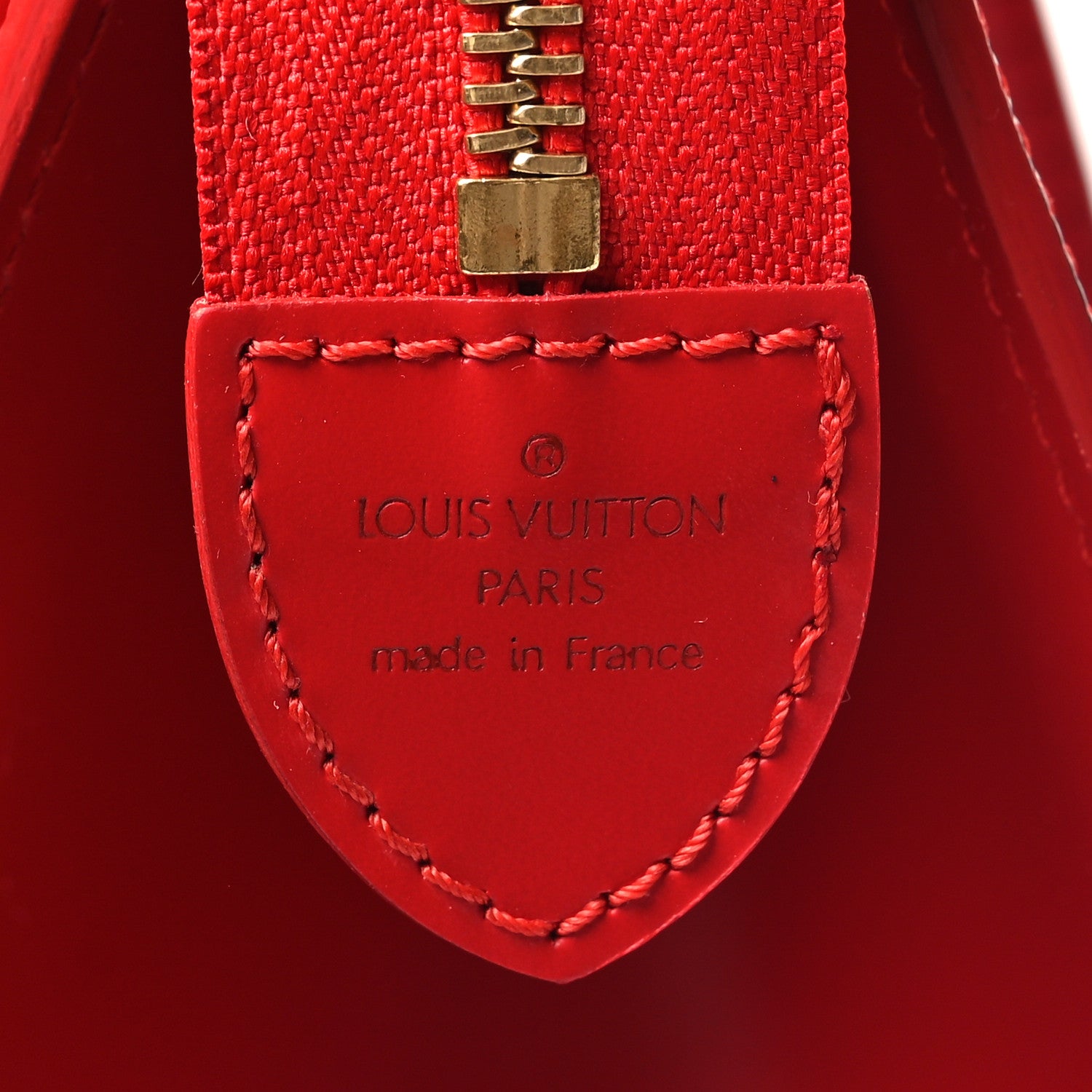 Louis Vuitton Epi Riviera Red 7 of 14