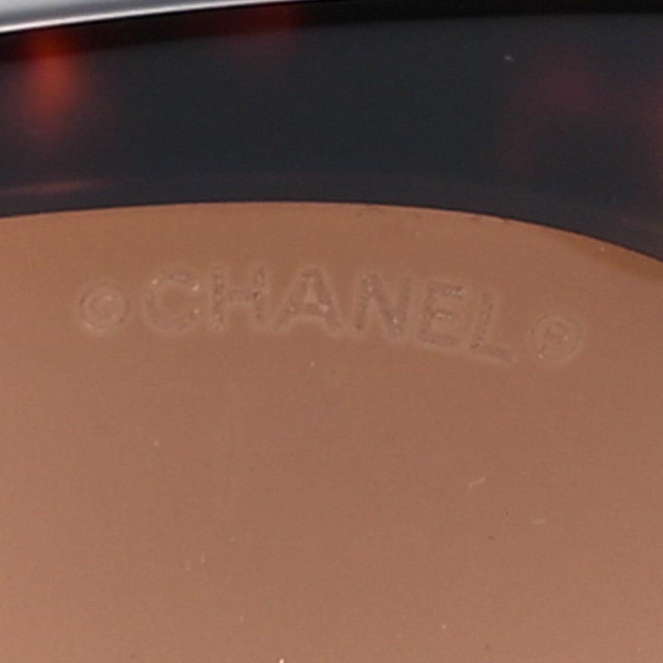 Acetate Logo Shield Sunglasses 5418-A Tortoise