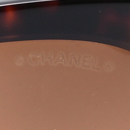 Chanel Acetate Logo Shield Sunglasses 5418-A Tortoise 5 of 7
