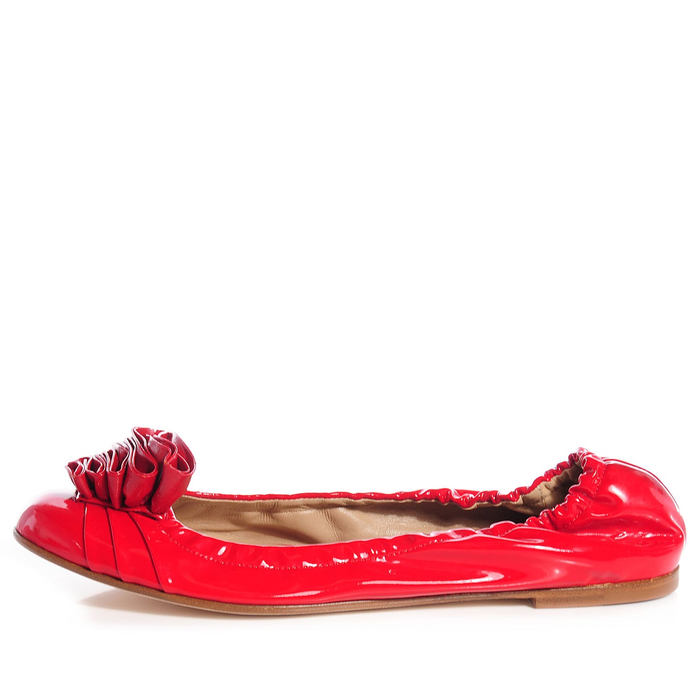 Patent Ballet Flats 40 Red