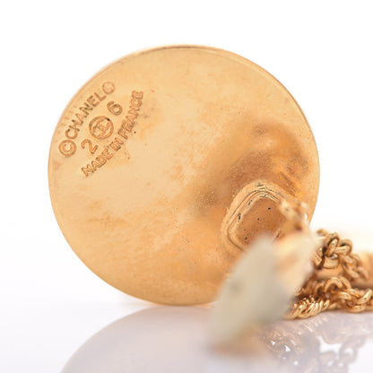 Chanel 2.55 Flap Clip On Earrings Gold 3 of 6