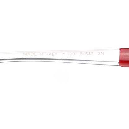 Chanel Acetate Transparent CC Sunglasses 71130 Red 6 of 8