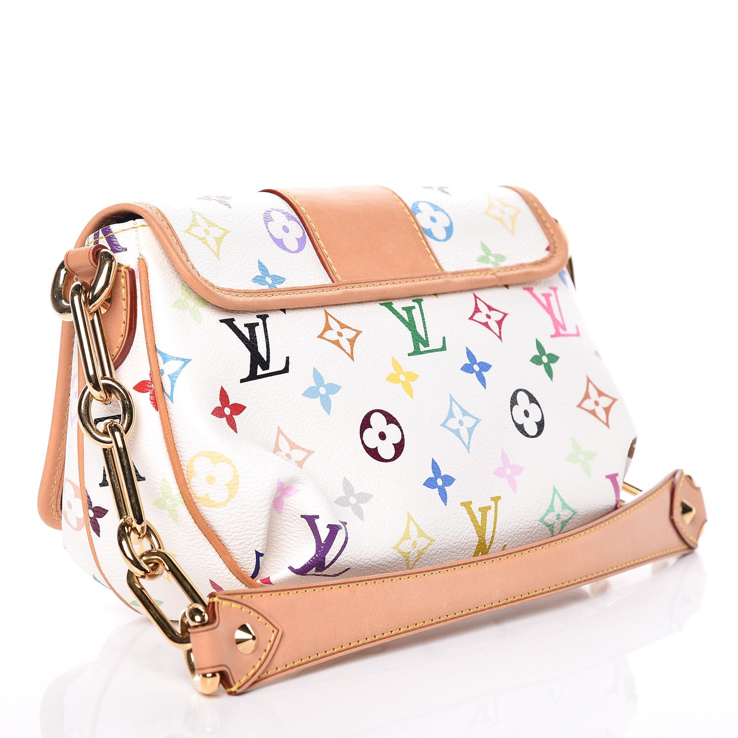 Monogram Multicolor Patti White