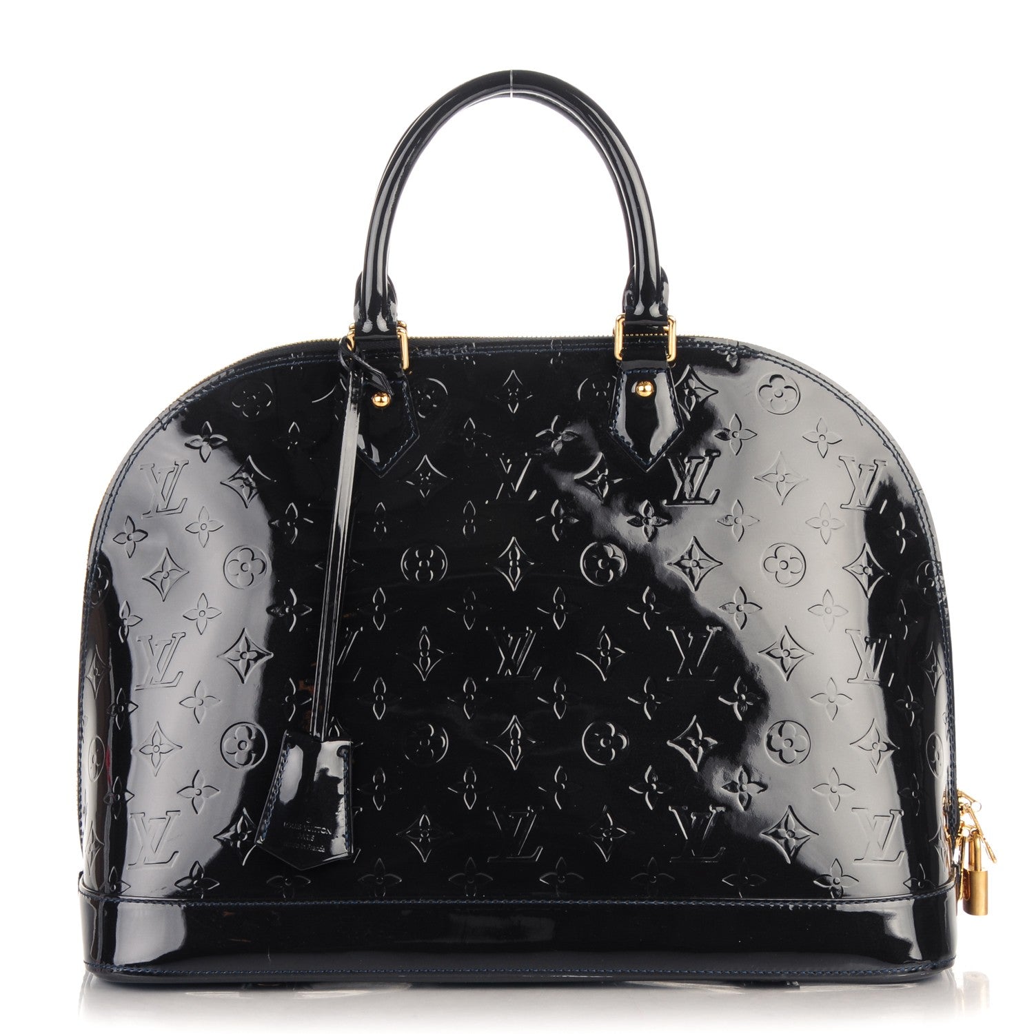 Louis Vuitton Vernis Alma GM Blue Infini 1 of 7