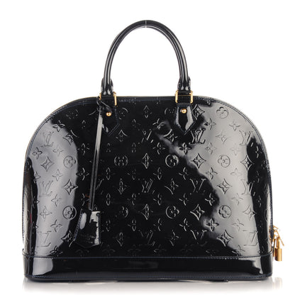 Louis Vuitton Vernis Alma GM Blue Infini 1 of 7