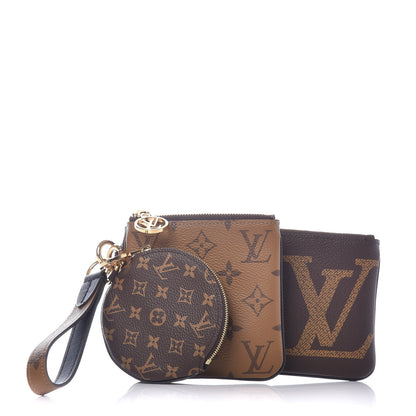 Louis Vuitton Reverse Monogram Giant Trio Pouch 1 of 12