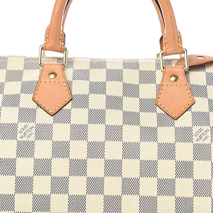 Louis Vuitton Damier Azur Speedy 30 12 of 12