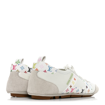 Louis Vuitton LV X TM Calfskin Monogram Multicolor Womens LV Sneakerina 40 White 4 of 8