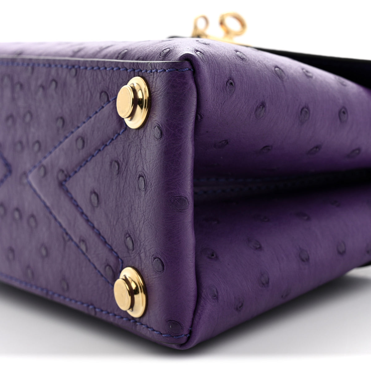 Louis Vuitton Ostrich Rose Des Vents Mini Amethyste 10 of 11