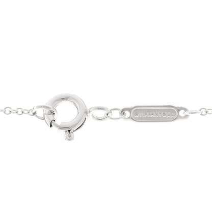 Tiffany Sterling Silver Enamel Return to Tiffany Double Heart Tag Pendant Necklace Blue 4 of 5
