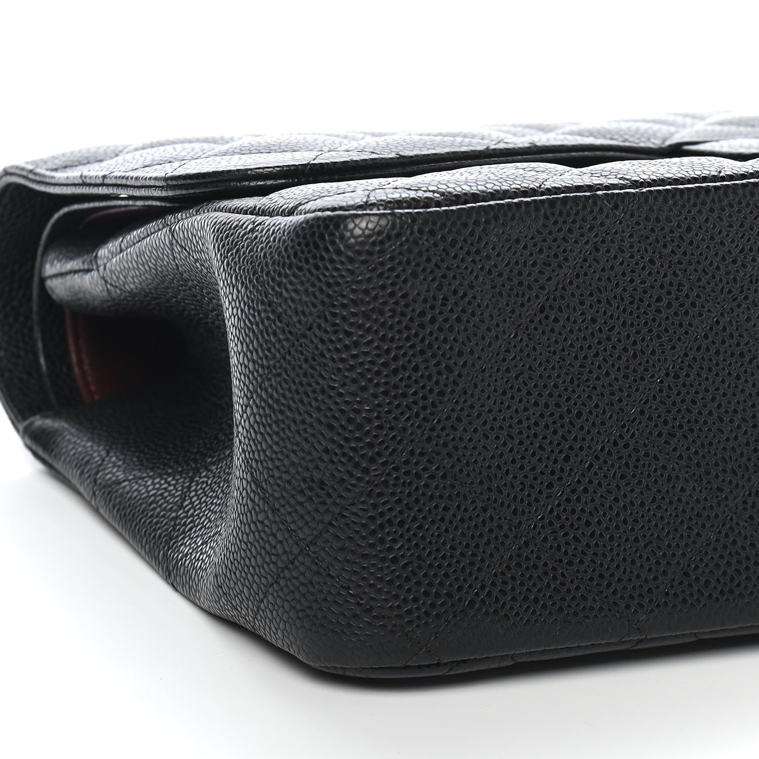 Chanel Caviar Quilted Jumbo Double Flap Black 8 of 9