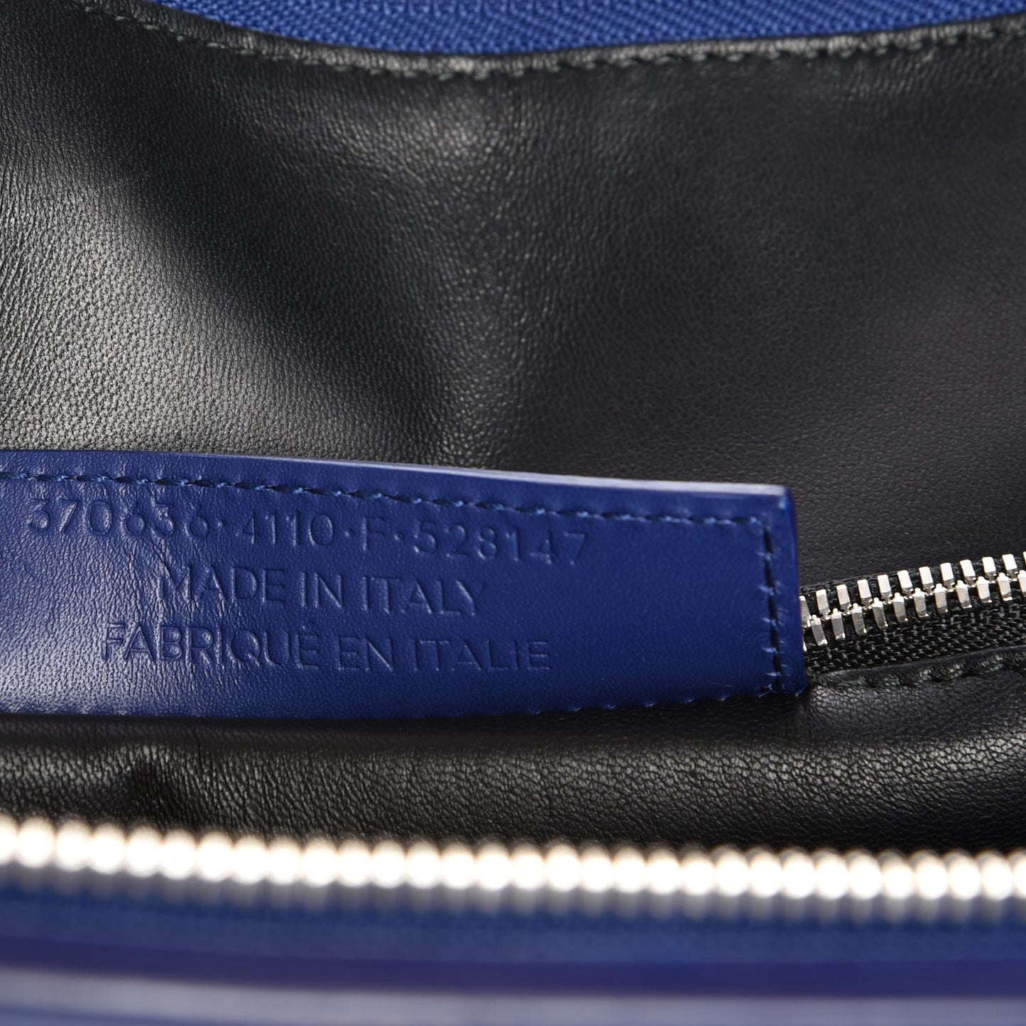 Veau Le Dix Backpack Bleu Mineral