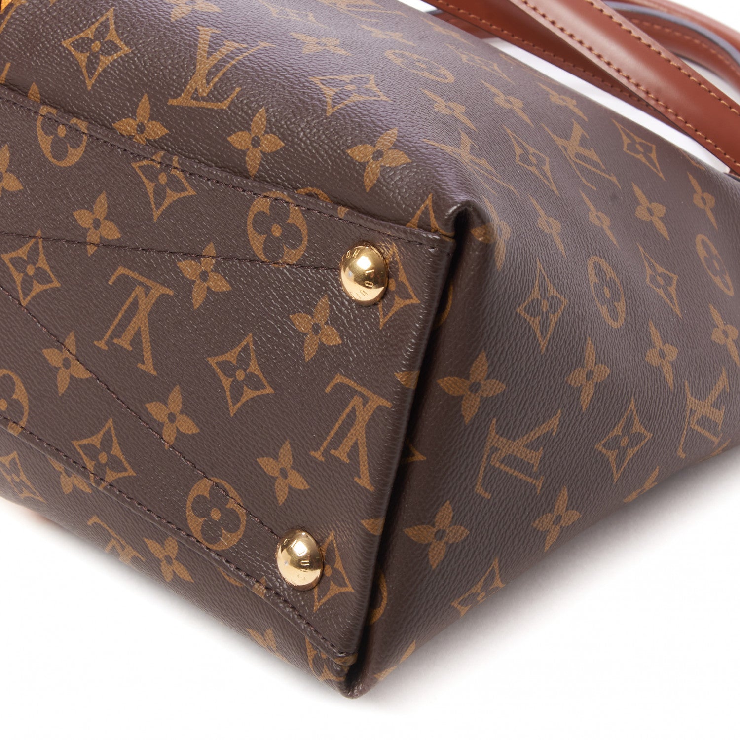 Louis Vuitton Monogram V Tote MM Safran 6 of 11