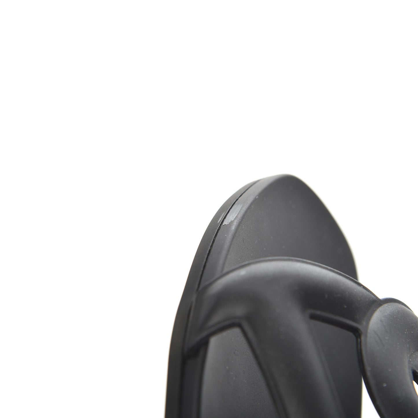 Rubber Aloha Sandals 38 Black