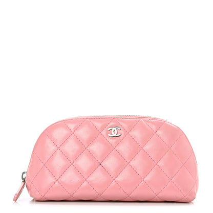 Chanel Calfskin Quilted Palette Cosmetic Case Pink 1 of 12