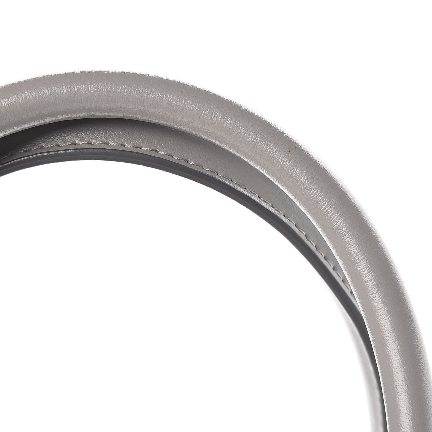 Shiny Lord Calfskin Medium Antigona Pearl Grey