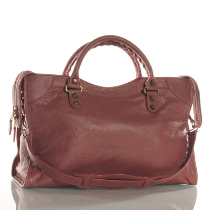 Balenciaga Agneau Giant 12 Rose Gold Hardware City Rose Bruyere 4 of 6