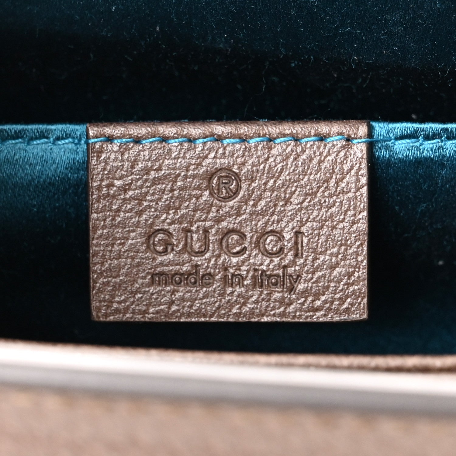 Gucci GG Supreme Monogram Web Small Ophidia Chain Shoulder Bag Brown 6 of 10