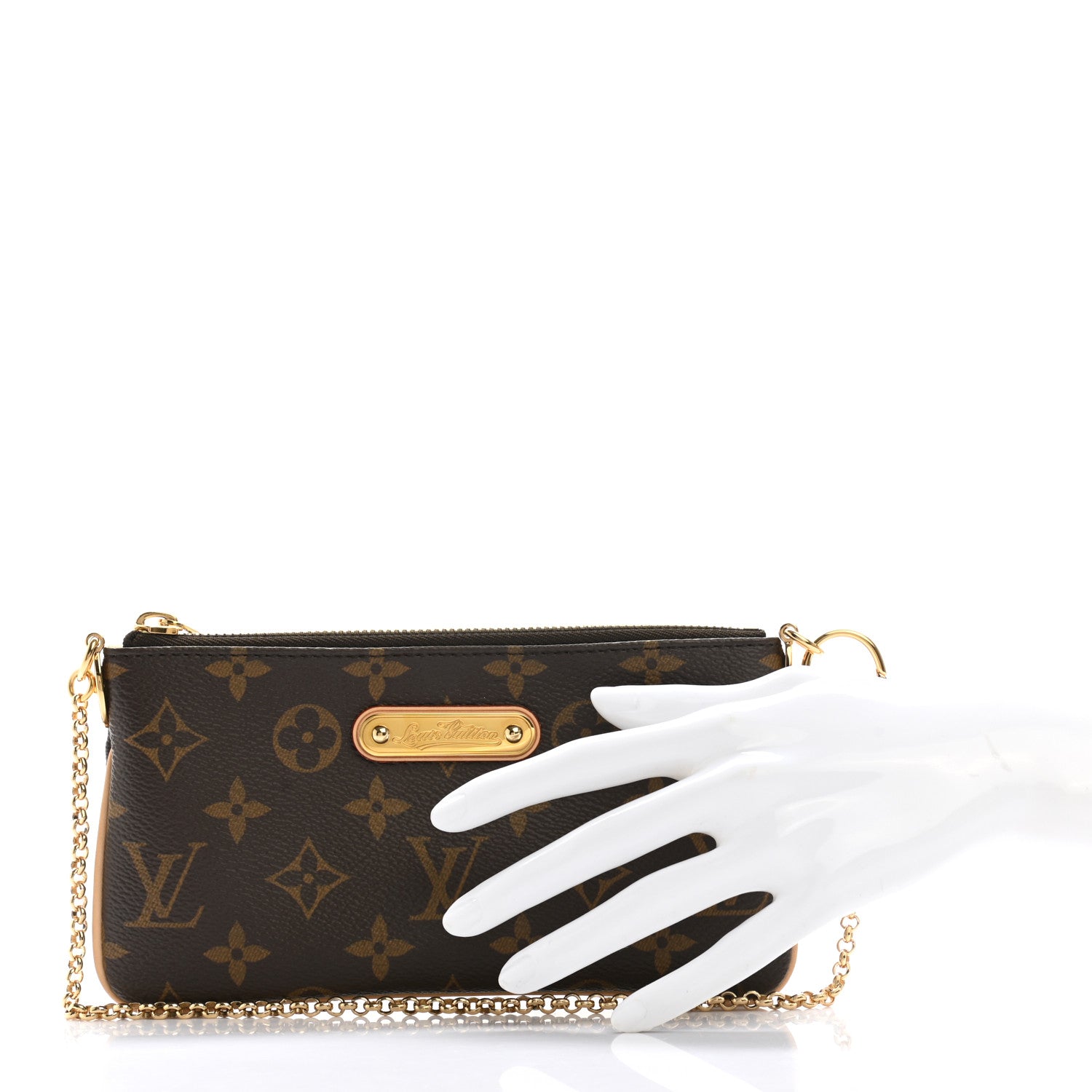 Louis Vuitton Monogram Pochette Milla MM 2 of 8