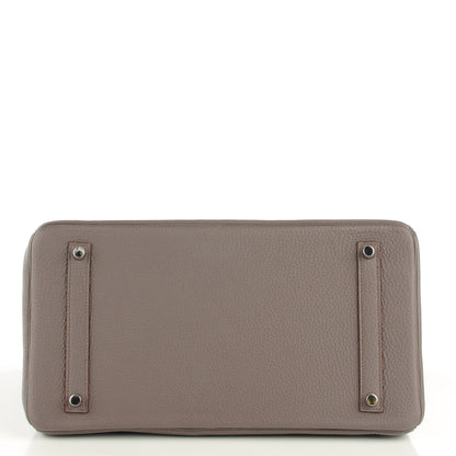 Hermes Togo Birkin 35 Etain 5 of 16
