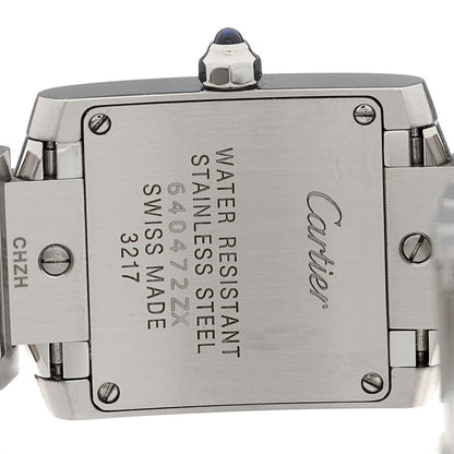 Cartier Stainless Steel 20mm Tank Francaise Quartz Watch 4 of 5