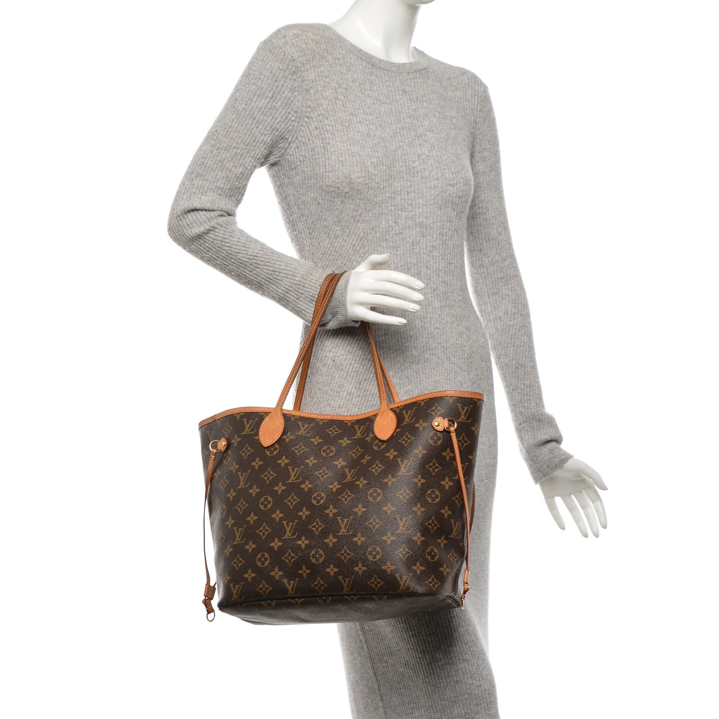 Monogram Neo Neverfull MM Pivoine