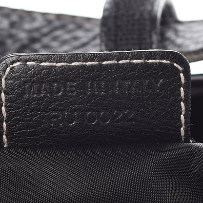 Christian Dior Calfskin Double Saddle Bag Black 7 of 11