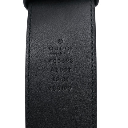 Gucci Calfskin Double G 40mm Belt 85 34 Black 3 of 6
