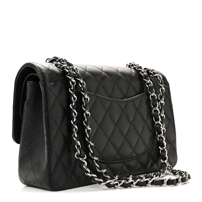 Chanel Caviar Quilted Medium Double Flap Black 3 of 11