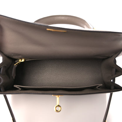 Hermes Epsom Kelly Sellier 25 Gris Asphalte 17 of 38