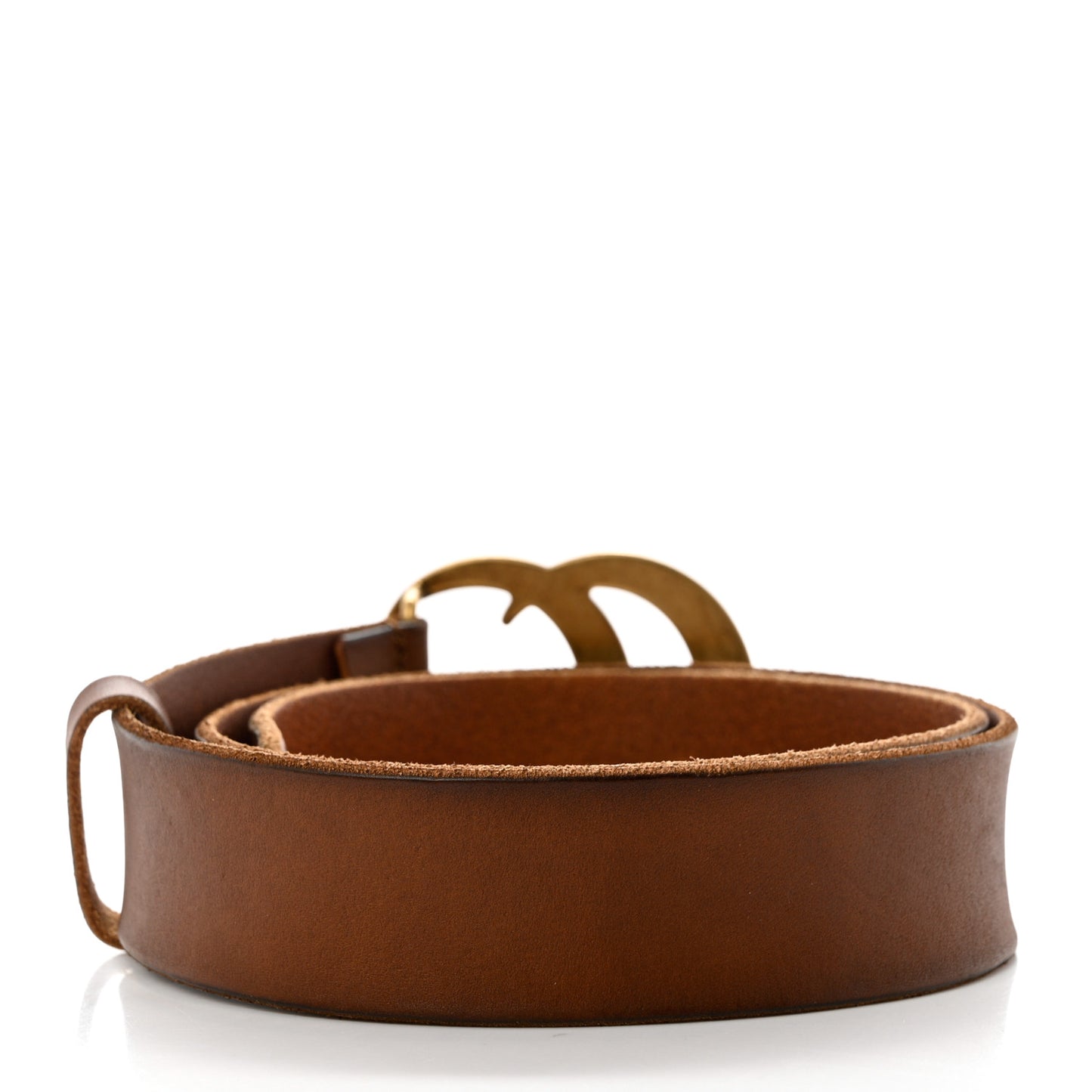 Faded Calfskin Double G 40mm Belt 80 32 Cuir