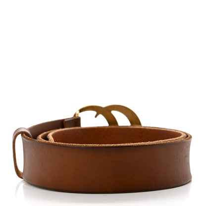 Gucci Faded Calfskin Double G 40mm Belt 80 32 Cuir 2 of 6