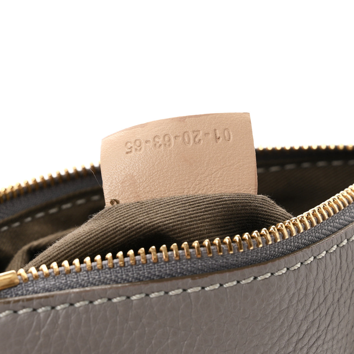 Chloe Calfskin Mini Marcie Satchel Cashmere Grey 8 of 11
