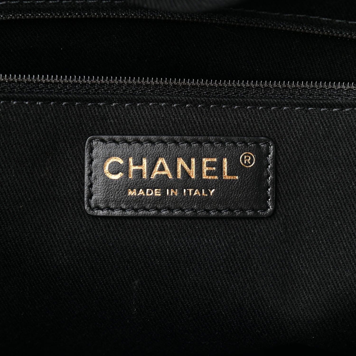 Chanel Lurex Boucle Small Deauville Tote Black 6 of 10