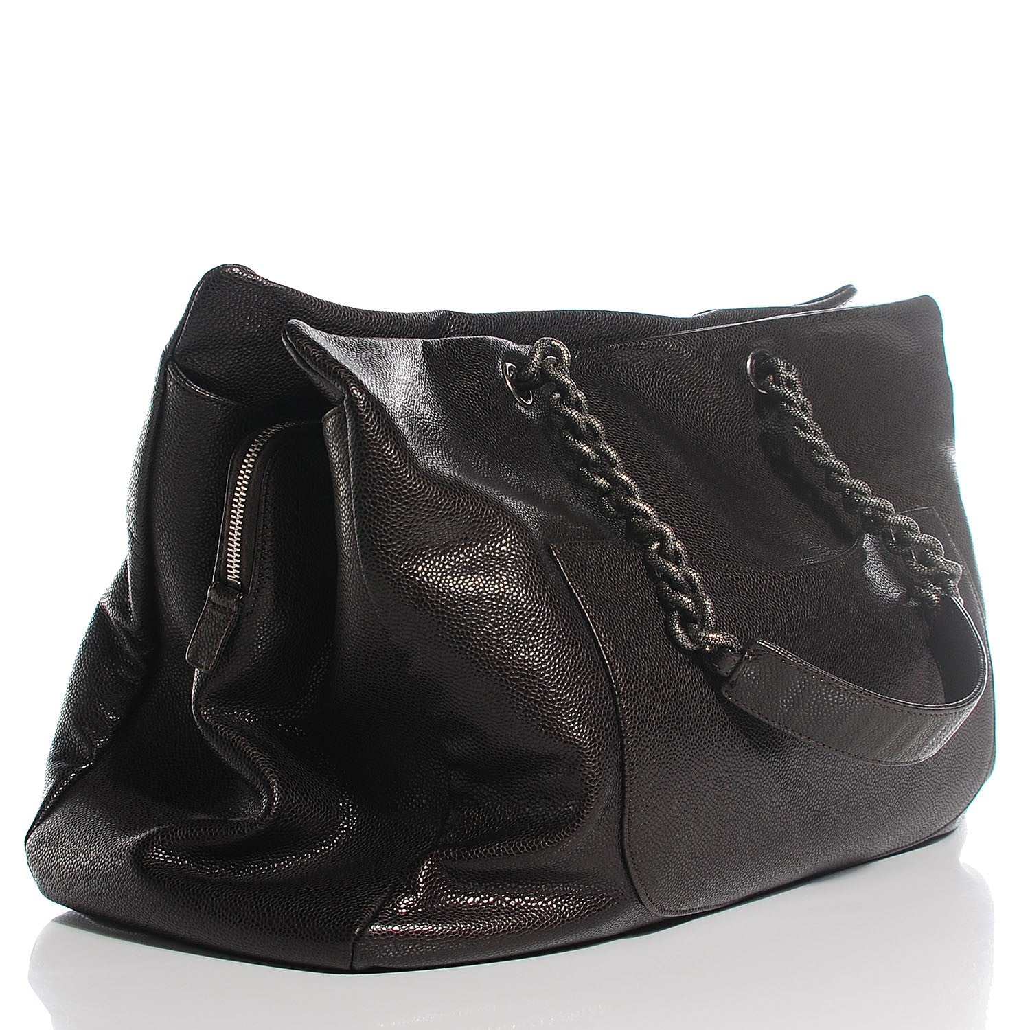 Chanel Caviar 31 Large Tote Brown 3 of 7