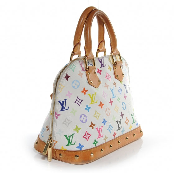 Monogram Multicolor Alma White