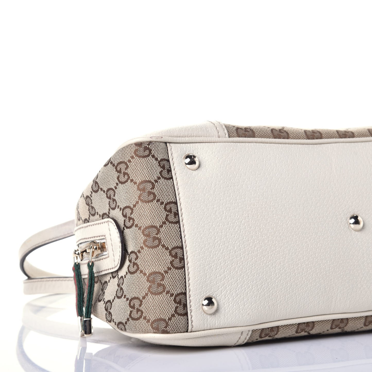 Monogram Small Princy Satchel Off White