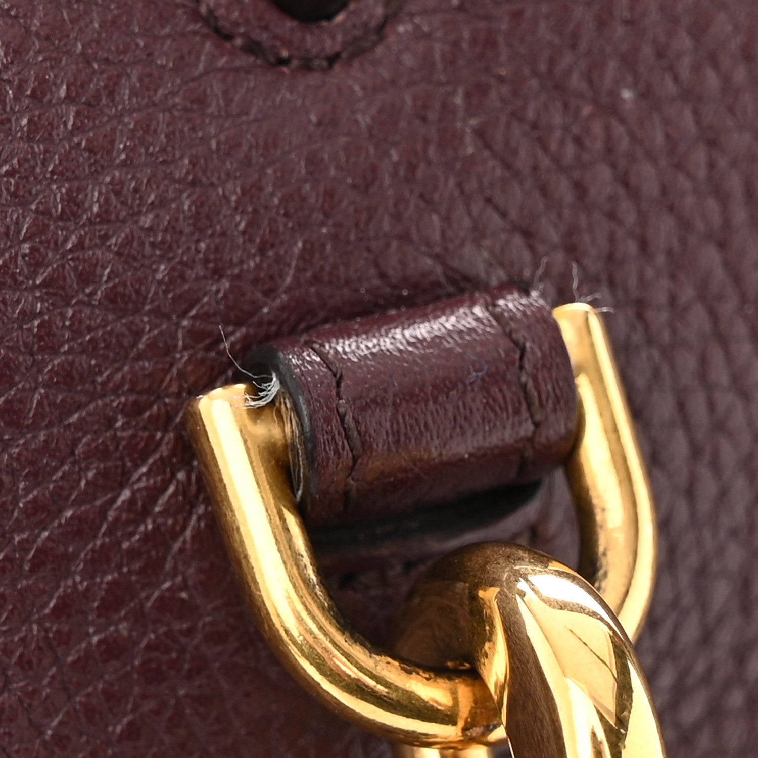 Celine Grained Calfskin Micro Belt Bag Burgundy 10 of 12