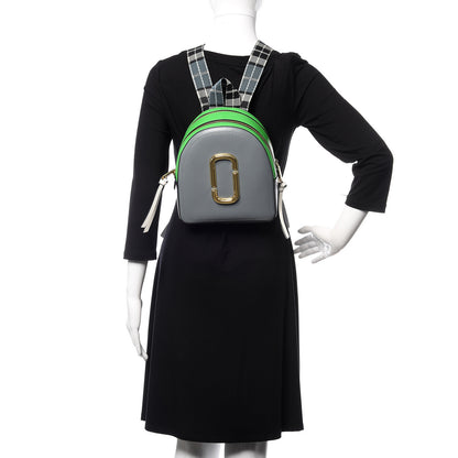 Marc Jacobs Saffiano Snapshot Backpack Slate Multicolor 2 of 10