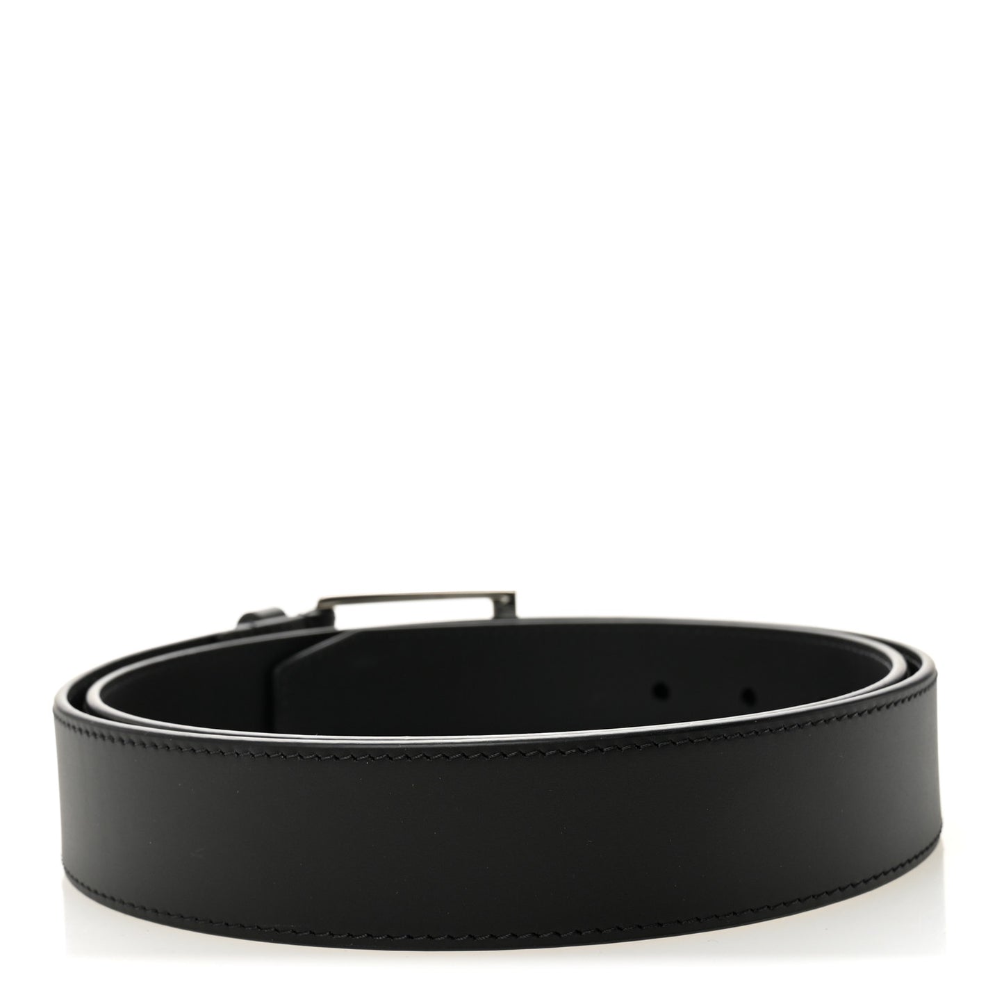 Calfskin Vendome 35mm Uniform Belt 100 40 Black