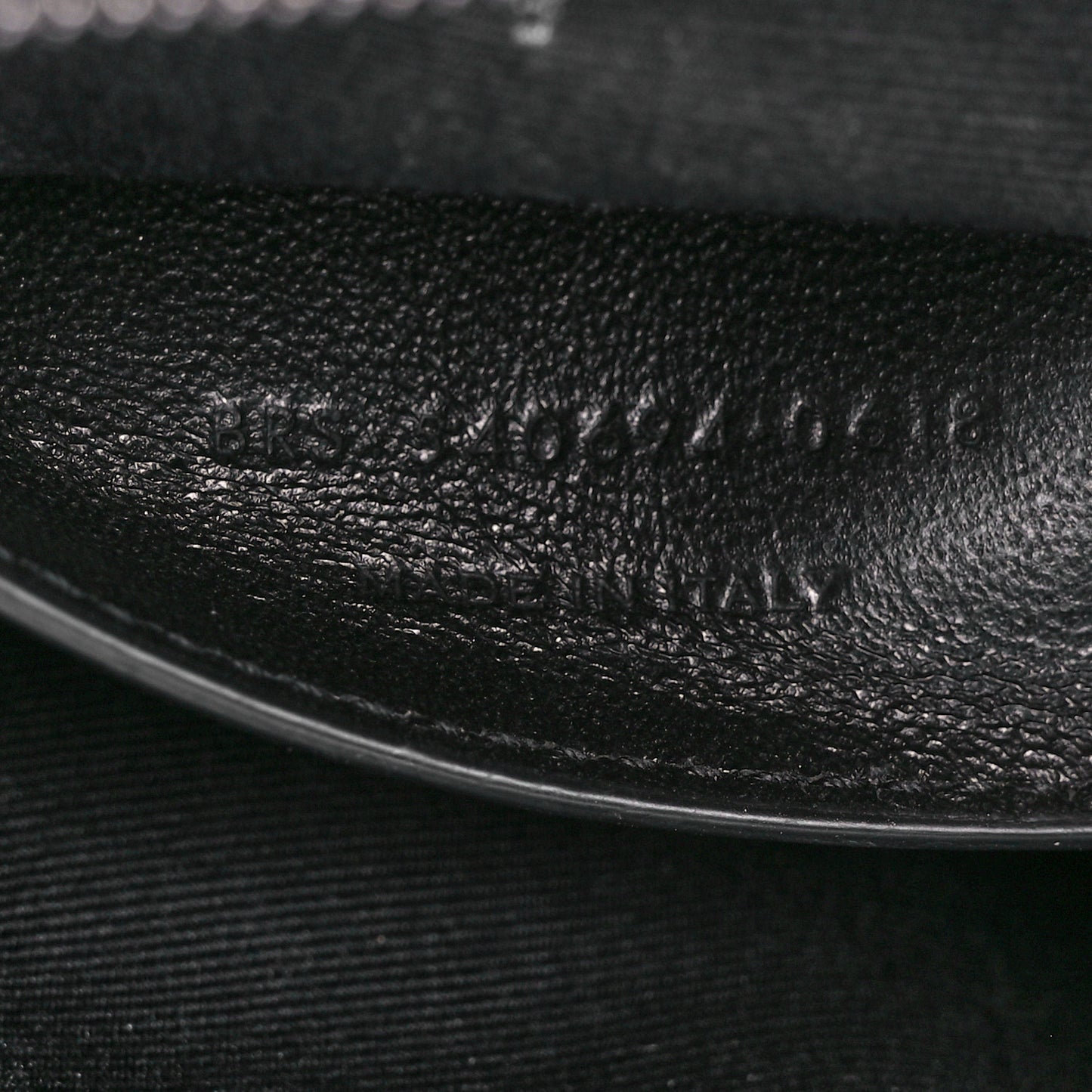 Calfskin Heart Monogram Crossbody Black
