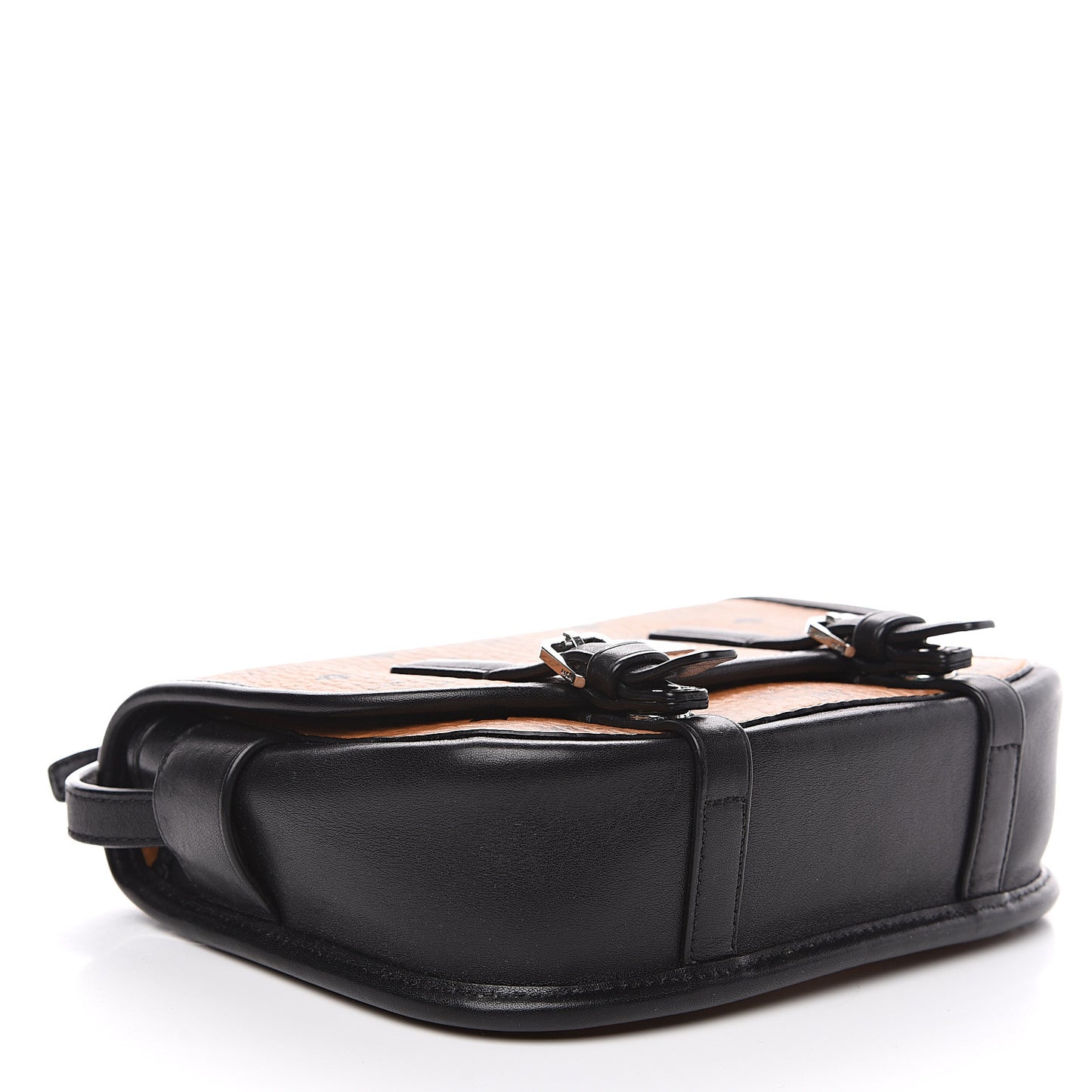 Visetos Small Crossbody Flap Messenger Cognac