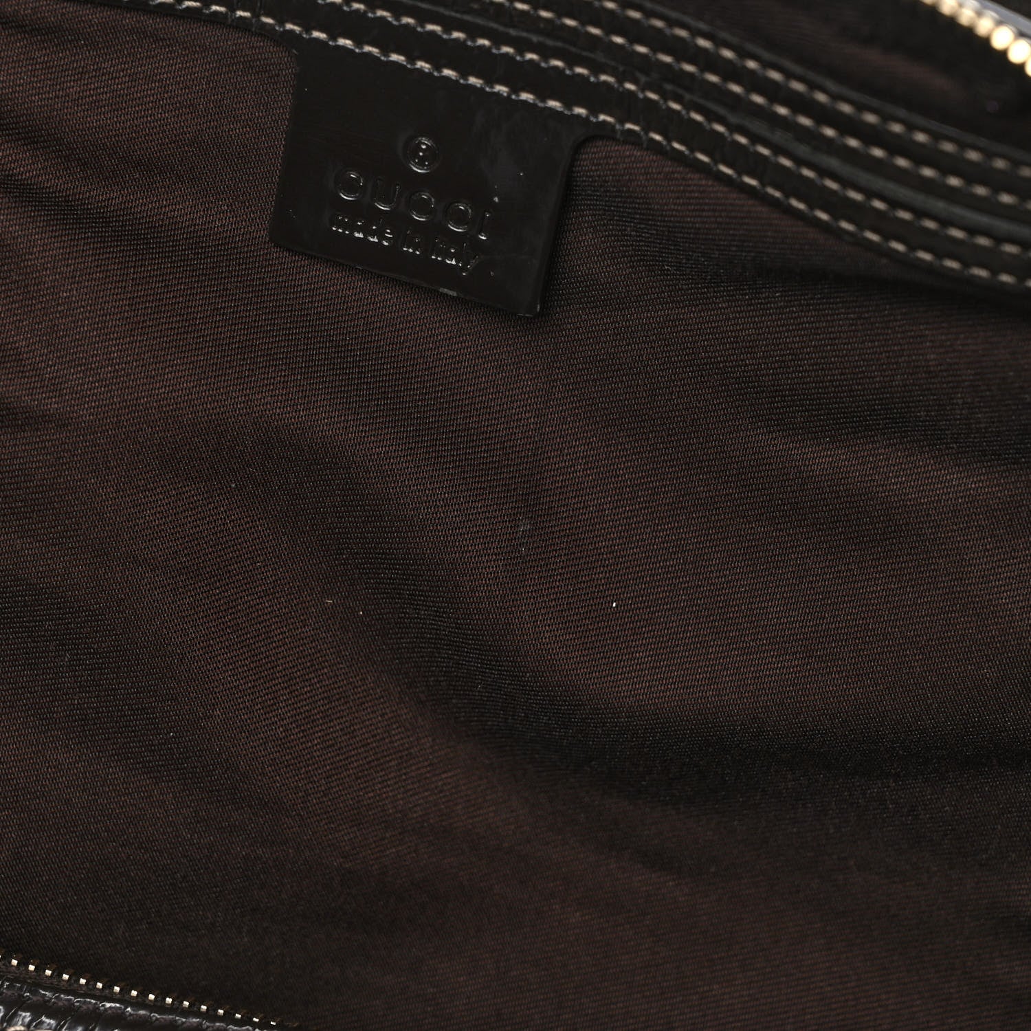 Gucci GG Plus Monogram Medium Joy Boston Dark Brown 11 of 12