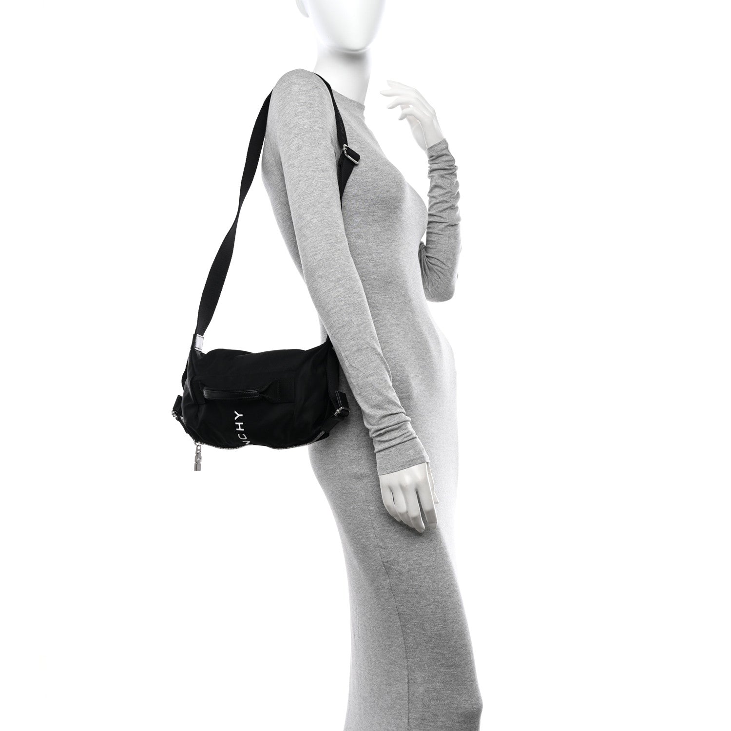 Givenchy Nylon G-Zip Bum Bag Black 2 of 11