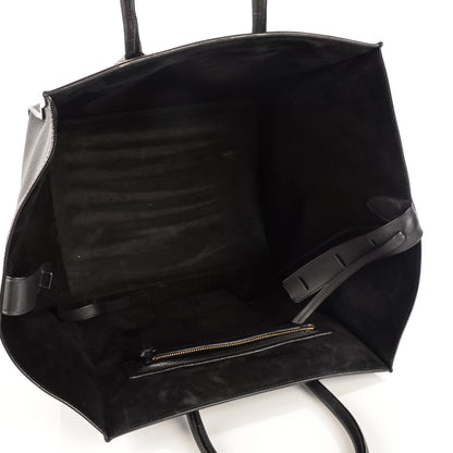 Celine Supple Calfskin Medium Phantom Luggage Black 5 of 9