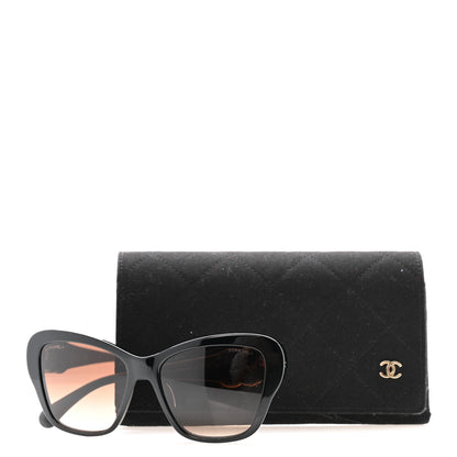 Chanel Acetate Lambskin CC Sunglasses 5457-Q-A Black 8 of 8